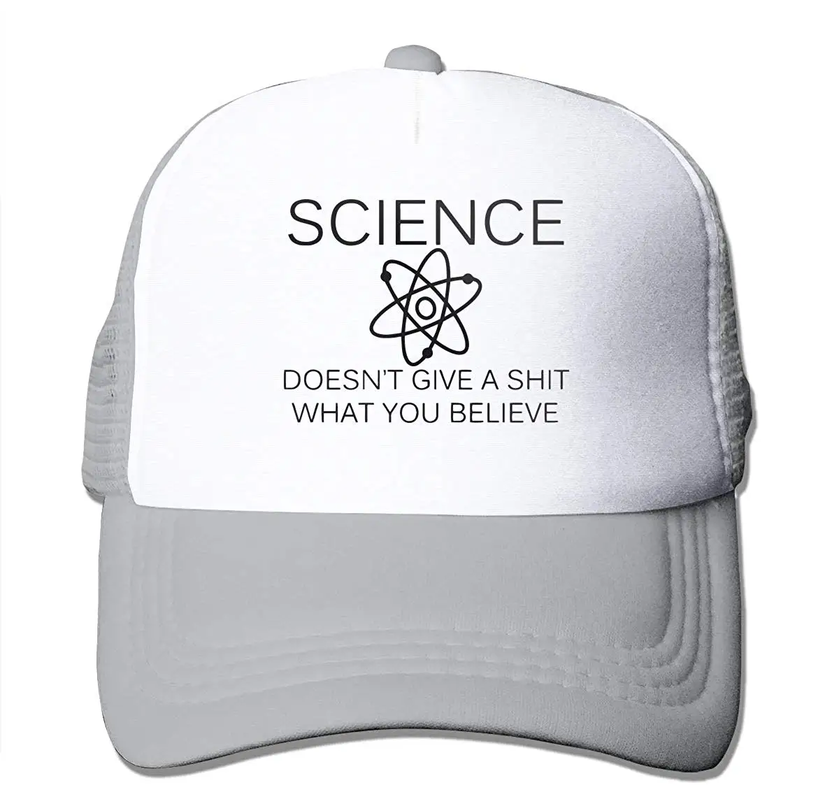 Унисекс, Кепка Дальнобойщика, научная, не насрать, что вы верите, мужская, женская, регулируемая, сетчатая Кепка, новейшая, Охотничья Кепка