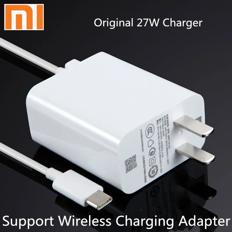 Xiaomi 27W зарядное устройство оригинальный адаптер для быстрой зарядки США USB C