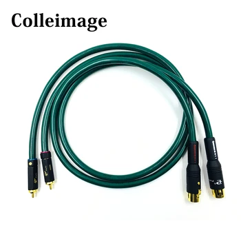 

Colleimage Hi-End Hifi FA-220 OCC RCA Male to XLR Female Audio speaker Wire Budweiser RCA plug Balanced cable