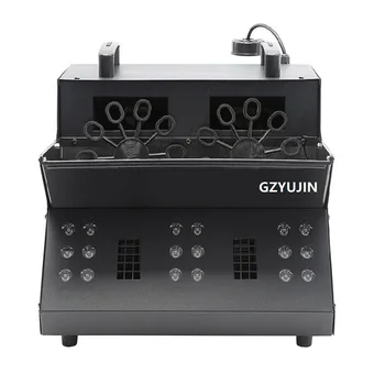 

Free Shipping Fog Smoke Bubble Machine 3in1 RGB LED DMX Fogger Smoker Stage Lighting DJ Show