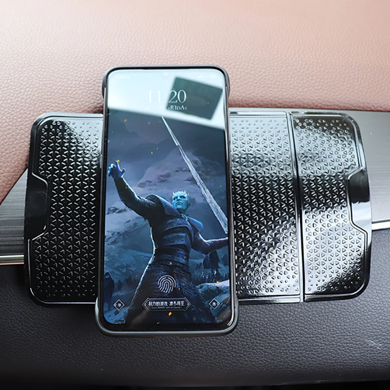 

Car Dashboard Phone Holder Anti-Slip Mat In Car Accessories Interior Sunglasses Holder Magic Sticky Gel Pads Auto Non Slip Mats