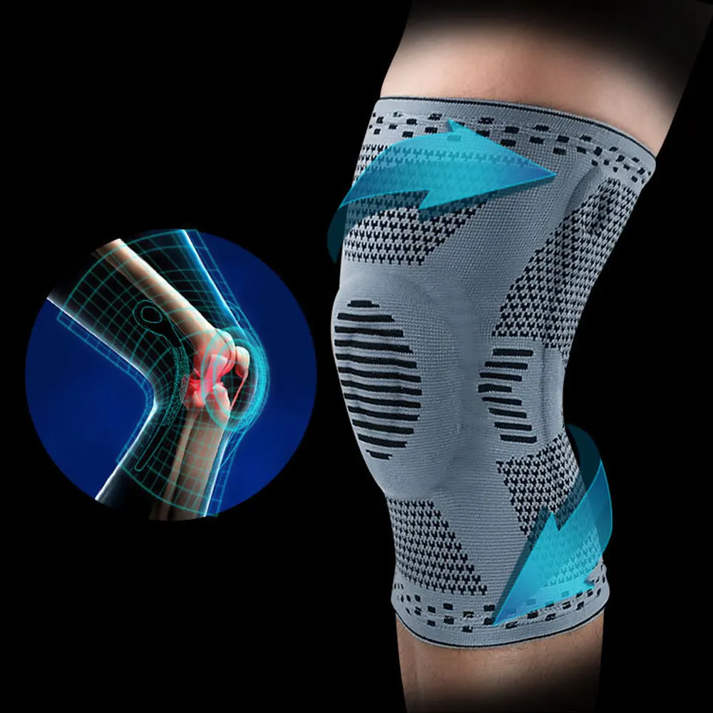 BYEPAIN Professional Knee Brace,Knee Compression Sleeve Support with Patella Gel Pads & Side Stabilizers,Medical Grade Knee Pads 2
