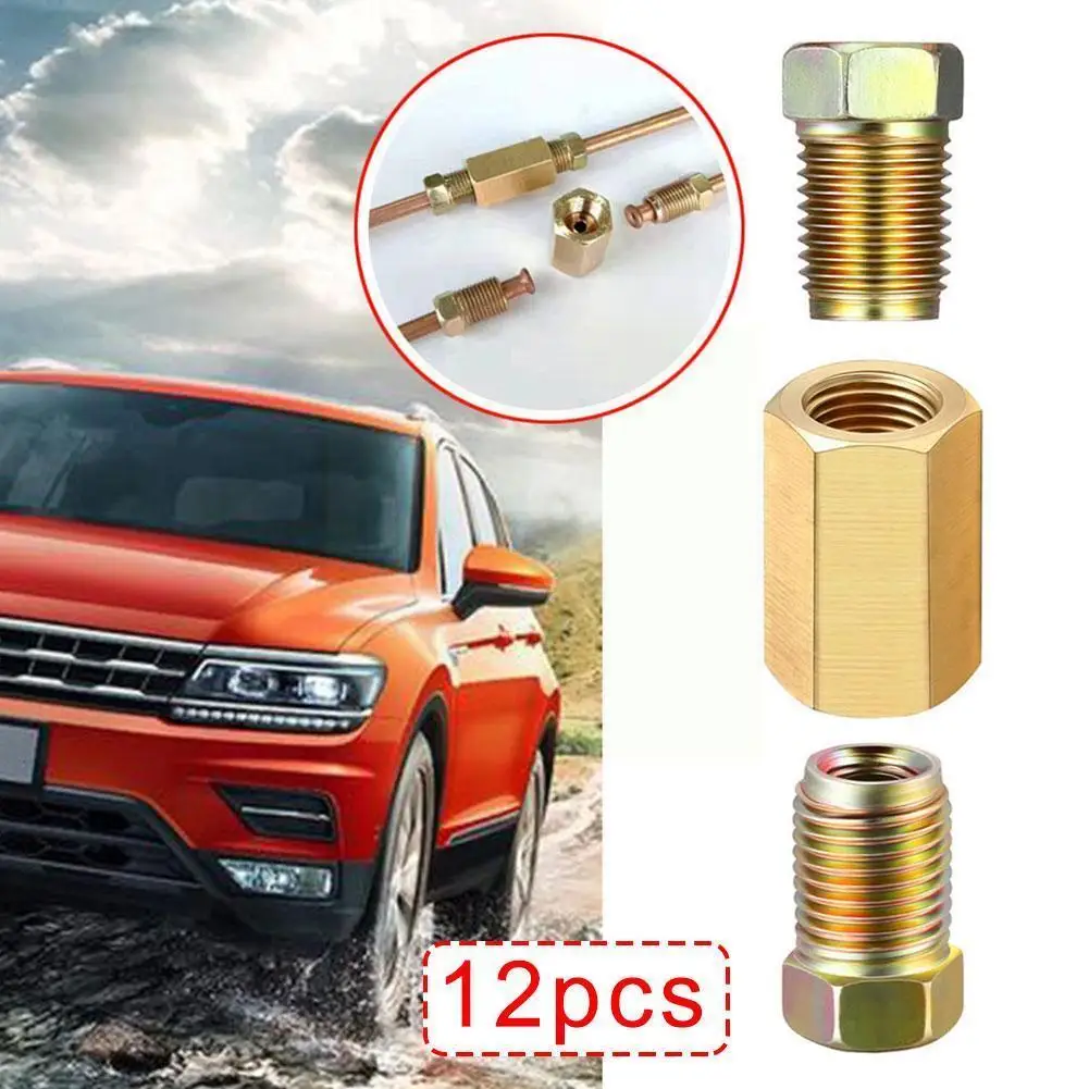 Brake Fittings Brass Inverted Pipeline Accessories Car Unions Fitting