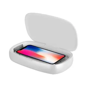 

MOMAX 10W Wireless Charging Charger UV-Box Sanitizing Box for Mask for iPhone 5.22