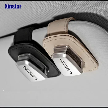 

Genuine Leather Car Sunshade Decoration Sticker For Seat Cupra Leon