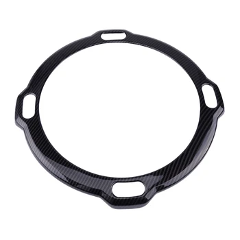 

ABS Carbon Fiber Black Style Rear Trunk Subwoofer Speaker Cover Trim Fit for Jeep Wrangler JL Rubicon 2018 2019 2020