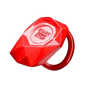 

Universal Car Engine Start Stop Switch Button Push Cover Decorative Trim Sticker B36B