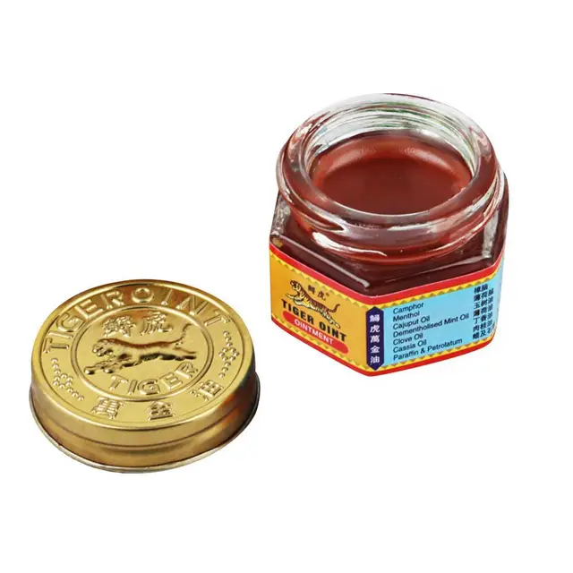 Red Tiger Balm Ointment Painkiller Ointment Muscle Pain Relief Ointment Soothe Itch Essential Balm Headache Dizziness Essential Capacity 19.4g