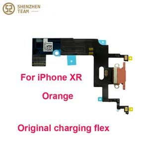 Image 2 - Szteam 1 5 Stks/partij Originele Opladen Flex Voor Iphone Xr Lader Flex Originele Pulled Originele Poort Opladen Flex Kabel