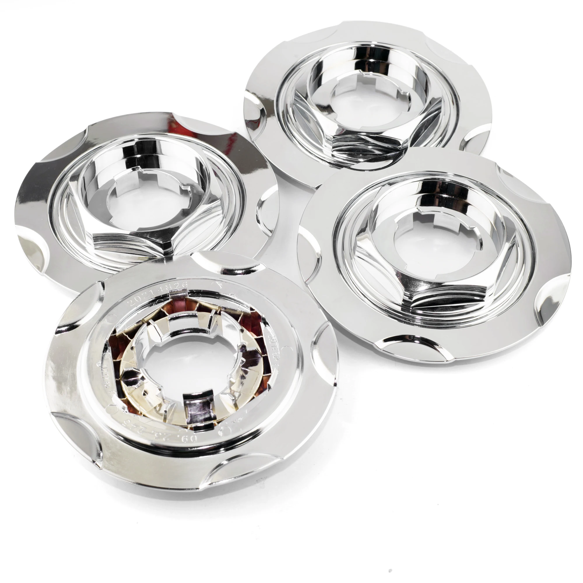 CFPerformance 4 Stück 150mm OD Auto-Radnabenkappen für 7x15 ET 40 ORIGINAL RD 025 DESIGN 5000 RD 001 Felgen # 09.23.212 # 09.24.245 – Detail 5