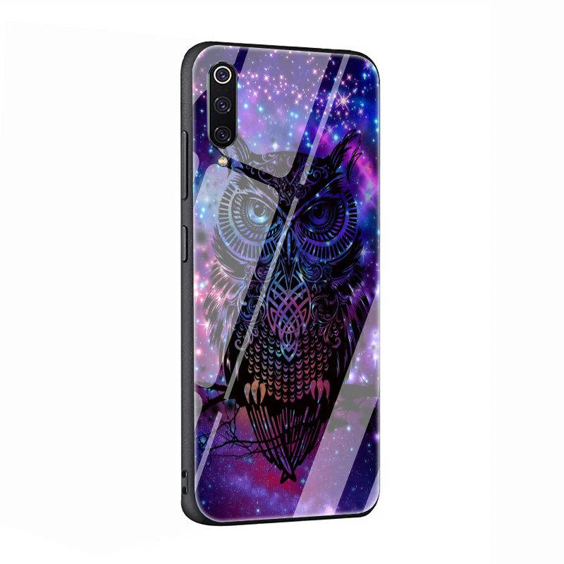 G3 Звезда Сова закаленное Стекло чехол для телефона для Xiaomi mi 8-9(США); красные mi 4X 6A Примечание 5 6 7 Pro Pocophone F1 - Цвет: G3