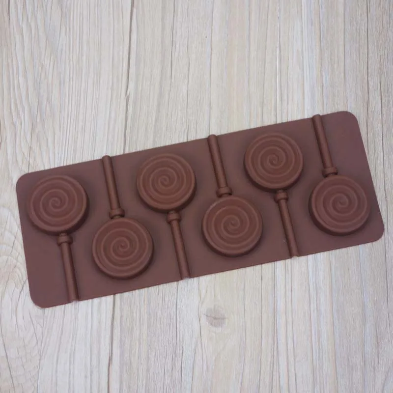 Moldes Para Chocolate Taart Molde Silicone Confeitaria Pate A Sucre формы для леденцов Silikon Fondant Pop | Дом и сад