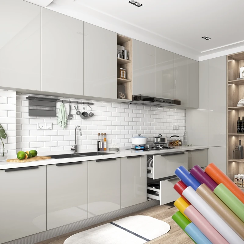 Cut Rate Furniture Renovation Stickers Decorative-Film Wallpapers Self-Adhesive Home-Decor Kitchen aKwjMnlwVWo