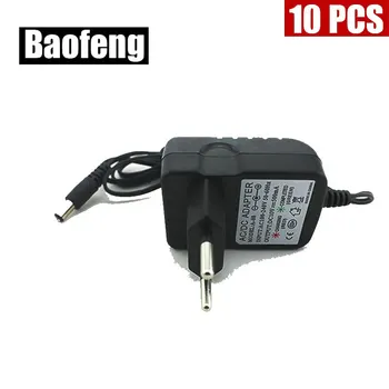 

10PCS New Original Charger fit for BAOFENG UV-B5 B6 5R two way Radio with free shipping (round plug)