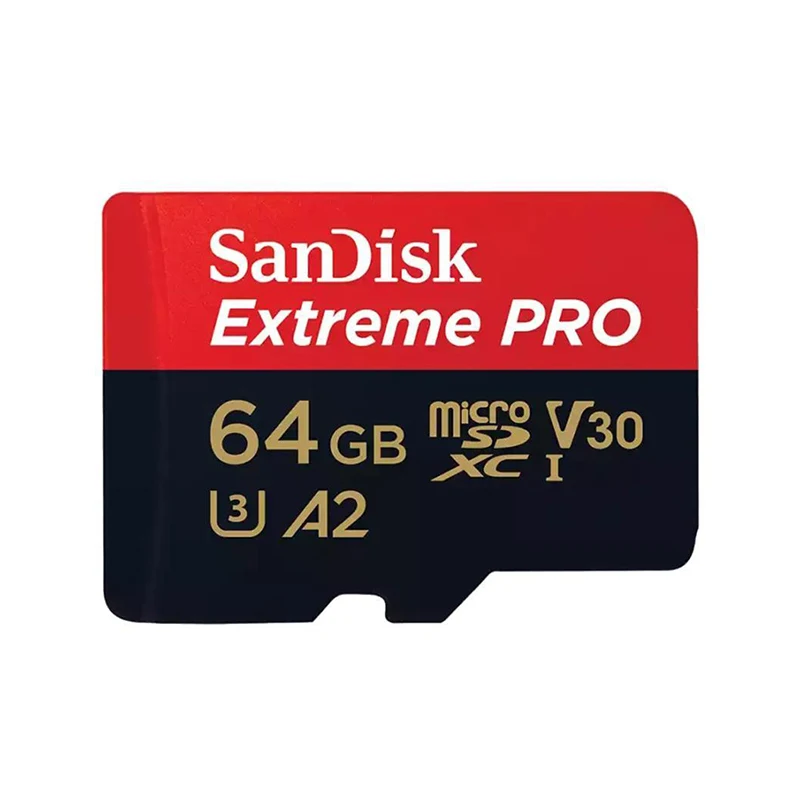 512 sd card Original Sandisk Extreme Pro micro 64GB SD Memory Card 128GB 256GB A2 U3 V30 Micro SD TF Card Speed up to 170M/S HC/SDXC UHS-I memory card 8gb Memory Cards