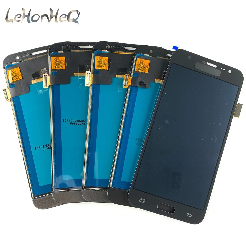 5 шт./лот J500 ЖК дисплей для Samsung J5 2015 J500F J500G сенсорный экран дигитайзер в