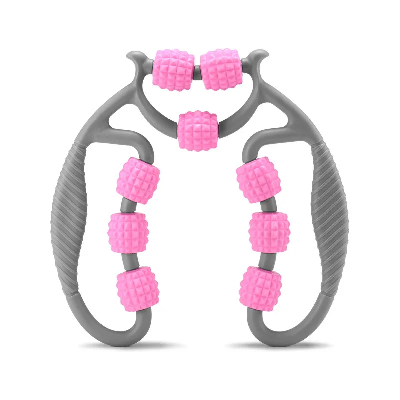 

Nine Wheel Ring Legging Apparatus Yoga Roller Leg Clamping Calf Muscle Massager Yoga Auxiliary Fitness Equipment