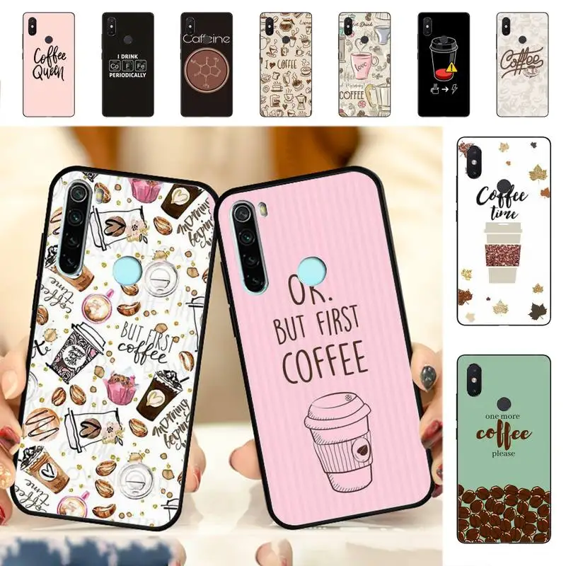 Yndfcnb Princess Custodia Per Telefono Da Caffè Boss Femminile Per Redmi Note 4 5 6 8 9 Pro Max 4X 5A 9S Cover
