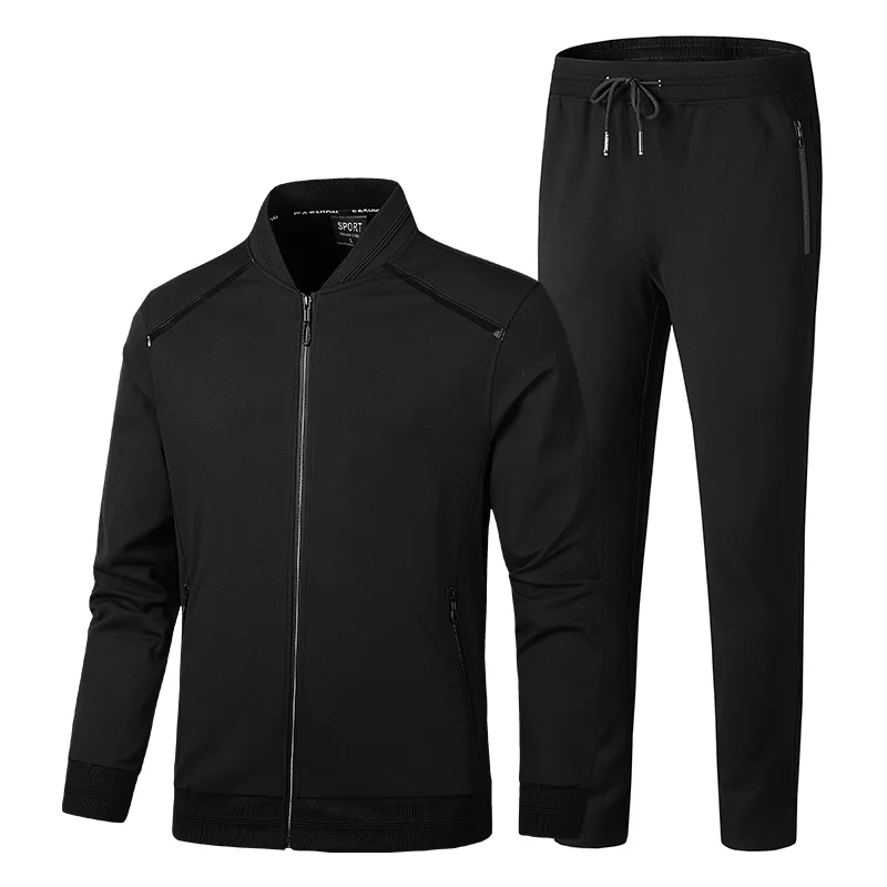 

Mens Set 2PCS Cotton Casual Sportswear Tracksuits Sweatshirt Gyms Hoodies Long Pants Hombre Jackets Autumn Winter Clothing L-9XL