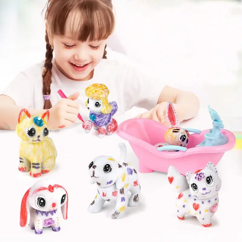Модный Набор для граффити Crayola стирающаяся ручка рисования детская игрушка