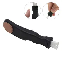 Шлифовальный инструмент керамический стержень быстрый ремонт ручной хоккейный башмак Портативный Легкий в использовании обслуживание лезвия края лед инструмент для заточки коньков