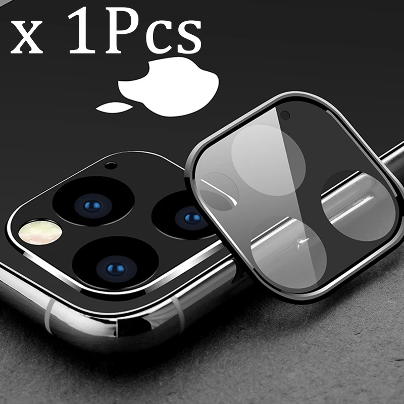 1 x Lens Protector Auroras защита объектива iPhone 11 камера металлическое кольцо закаленное стекло для iPhone 11 Pro Max iPhone 11 Pro пленка для объектива Защита экрана - Цвет: 1 x Lens Protector
