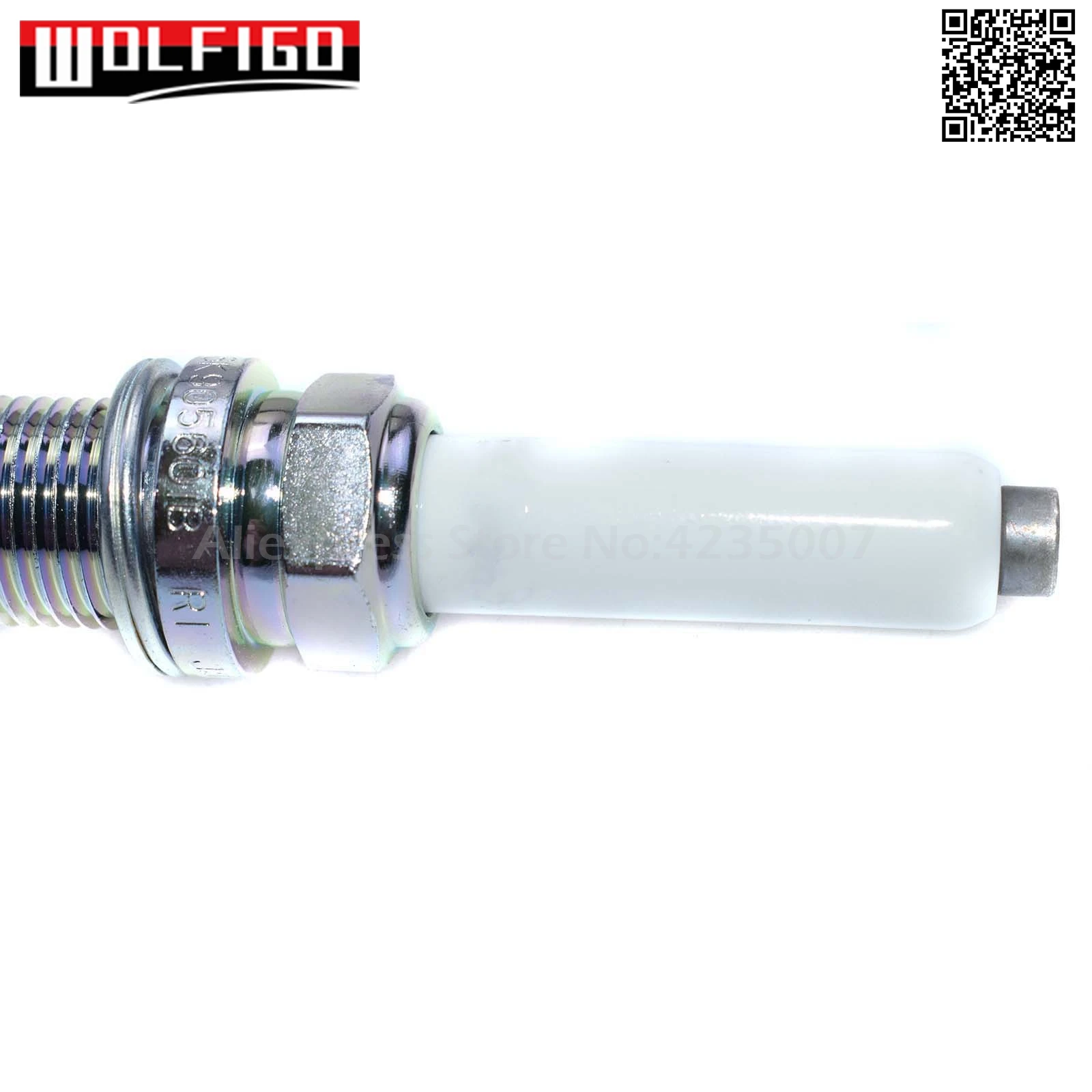 WOLFIGO Свеча зажигания 06K905601D для Audi A3 A6 TT Quattro Beetle Golf R Jetta Passat 06K 905 601 B, 06K 905 601 D, 06K 905 611 C