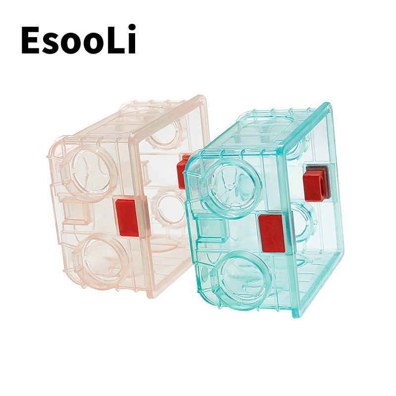 Розовая Регулируемая прозрачная Монтажная коробка EsooLi внутренняя кассета 86 мм *