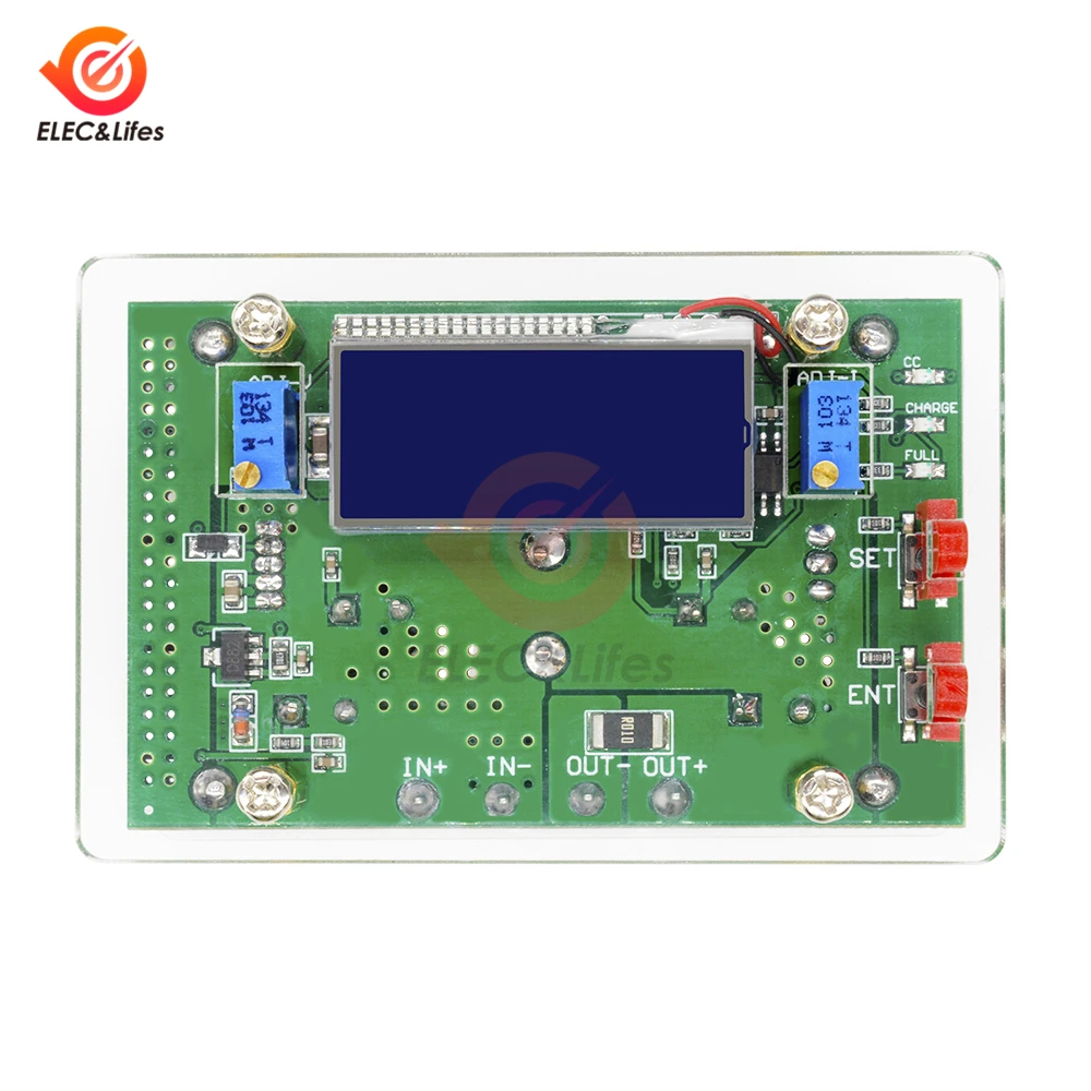 10A ЖК-дисплей цифровой Дисплей CC CV понижающий Питание модуль DC-DC 7 V-36 V постоянного тока до 2 V-32 V Регулируемый Питание Напряжение регулятор