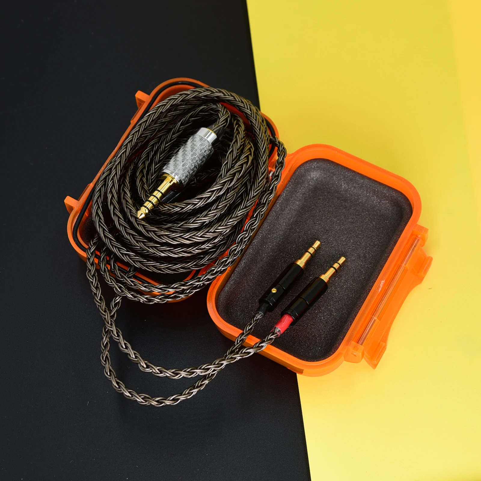 Xlr 4 pin 4.4 2.5mm16 Cores Headphone Earphone Cable For 3.5 Hifiman sundara HE1000se HE6se he400 Z7M2 with ifi | Электроника