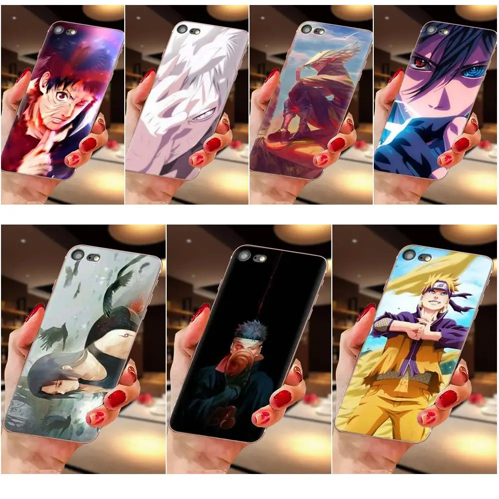 Soft Art Print Cover Case Akatsuki In Naruto Theme For Samsung Galaxy A51 A71 A81 A90 5G A91 A01 S11 S11E S20 Plus Ultra | Мобильные