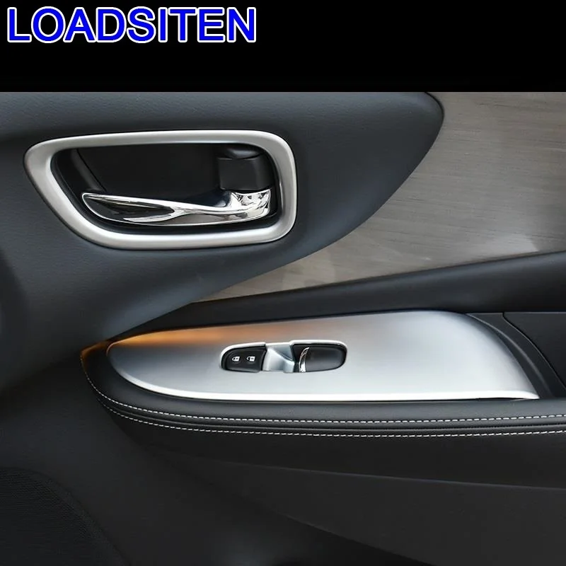 Car Styling Automobile Auto Window Handle Door Audio Speaker Interior Sticker Strip Protecter 15 16 17 18 19 FOR Nissan Murano | Автомобили