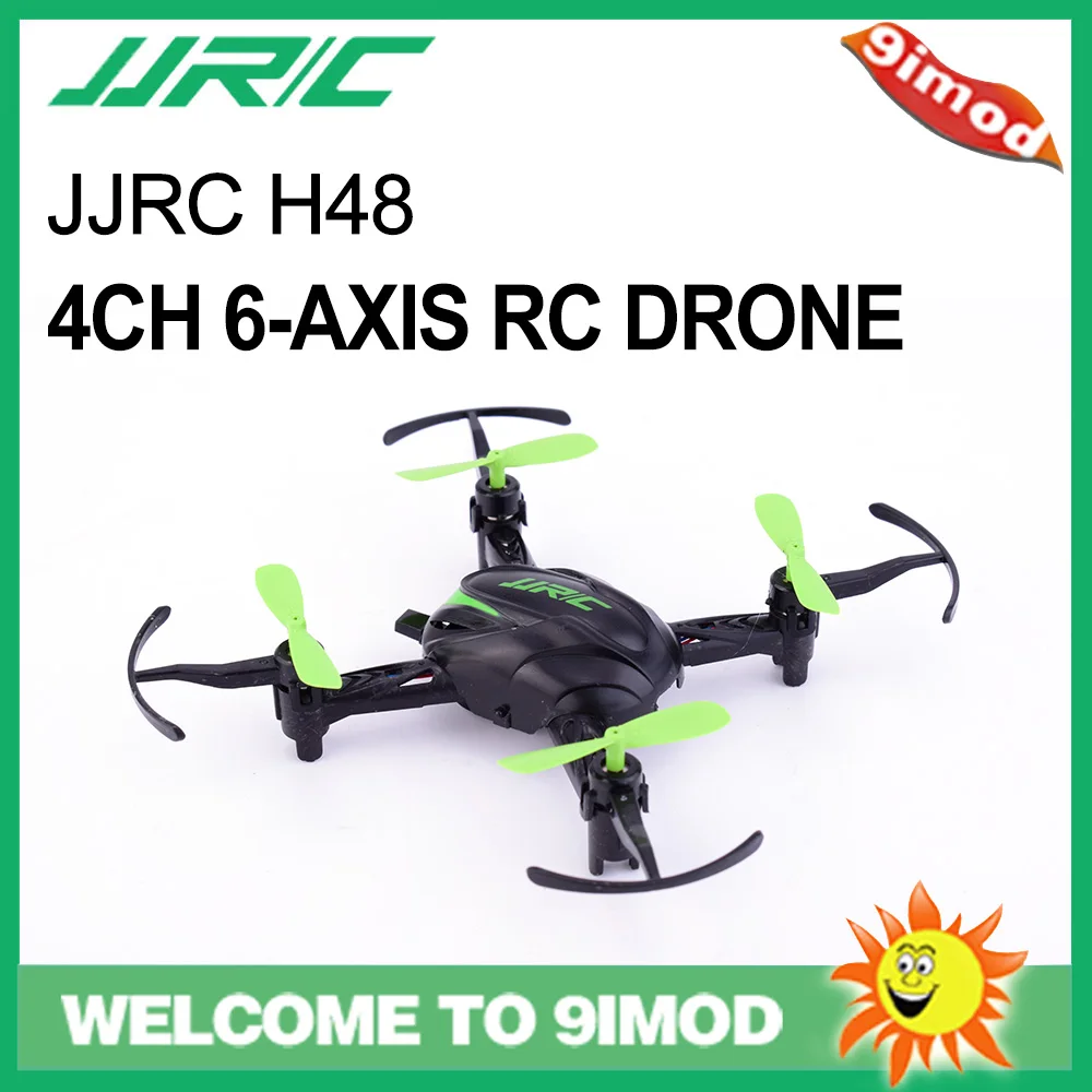 JJRC H48 мини 4CH 6-axis Gyro пульт дистанционного Управление Мини карманный беспилотный Радиоуправляемый летательный аппарат для внутреннего Летающий Квадрокоптер с дистанционным управлением с 3D сальто режим синий/зеленый