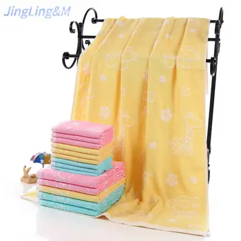 

Bath Towel And Blanket 2-in-1, Double-layer Jacquard Cotton Gauze, Breathable And Water-absorbent, 70*140cm For All Seasons
