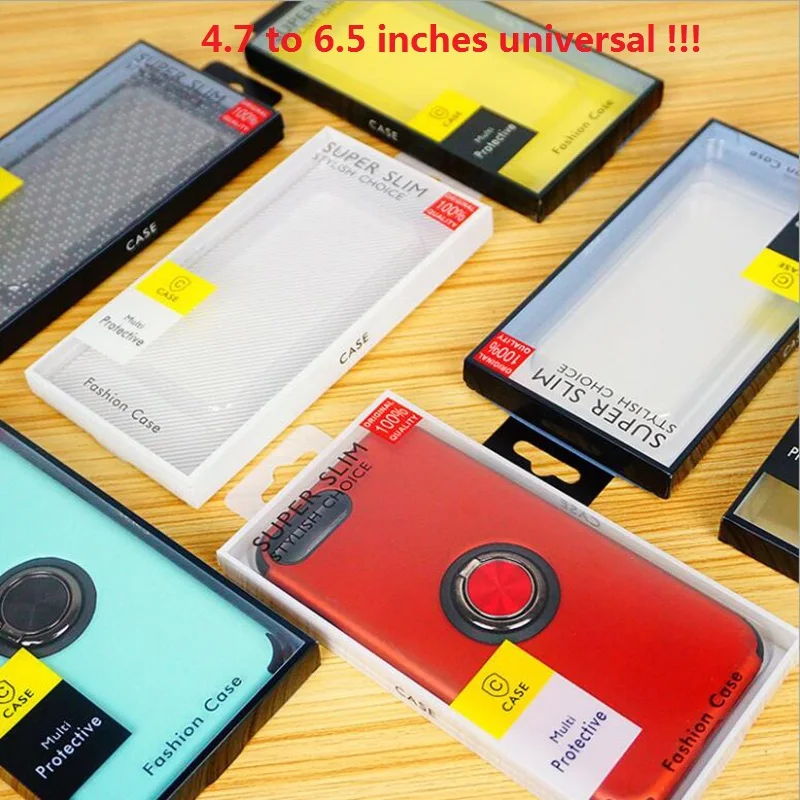 1000pcs 전화 케이스 커버 유니버설 PVC 물집 상자 소매 포장 아이폰 11 프로 XR XS 최대 6s 7 8 Samusng S20 S10 S9 플러스