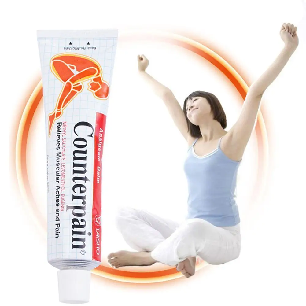 120g Thailand Counterpain Hot Analgesic Balm Relief Arthritis Aches Rheumatoid Muscle Pain Ointment Pain Balm And Relieve Z4E9