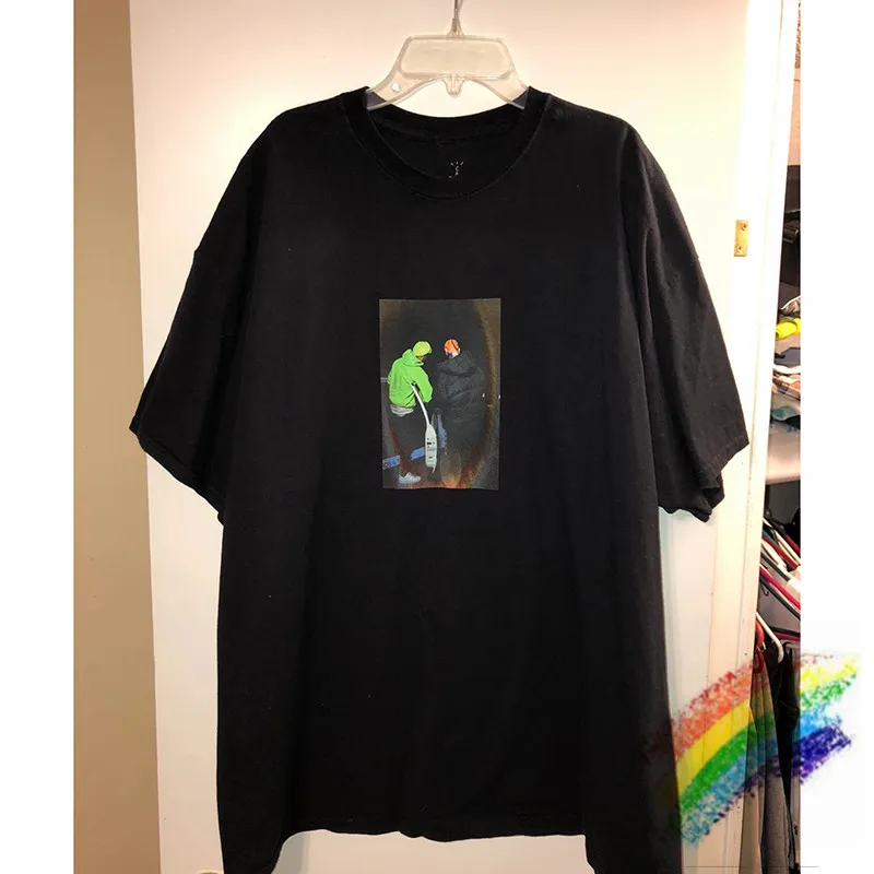 Travis Scott JackBoys Kaus Foto Kaktus 