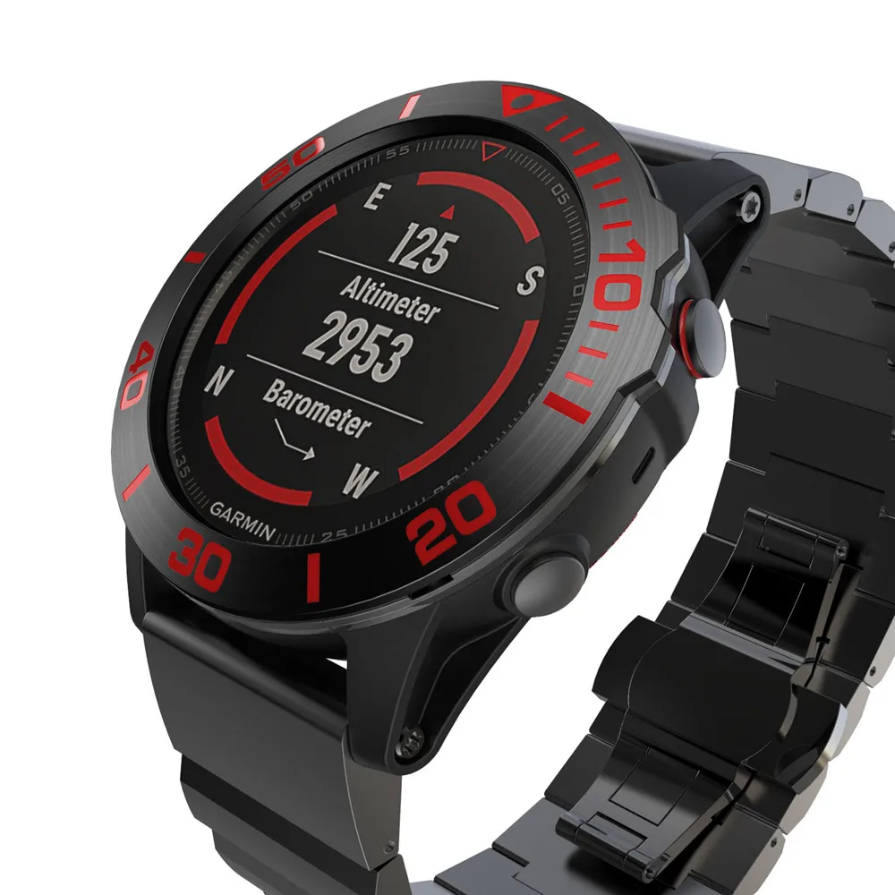 Garmin Fenix 5X/5X plus  ݼ Ŀ , ð ̾   Ÿϸ ̽  Ŀ ũġ  ȣ 