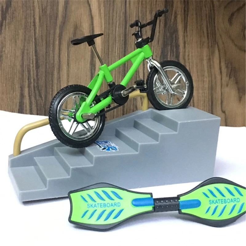 

Mini Scooter Two Wheel Scooter Children's Educational Toys Finger Scooter Bike Fingerboard Skateboard