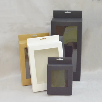 

10pcs Multi Color Square Box Packaging Wholesale Packaging Window Box White Gift Box Subscription Box Packaging White Packaging