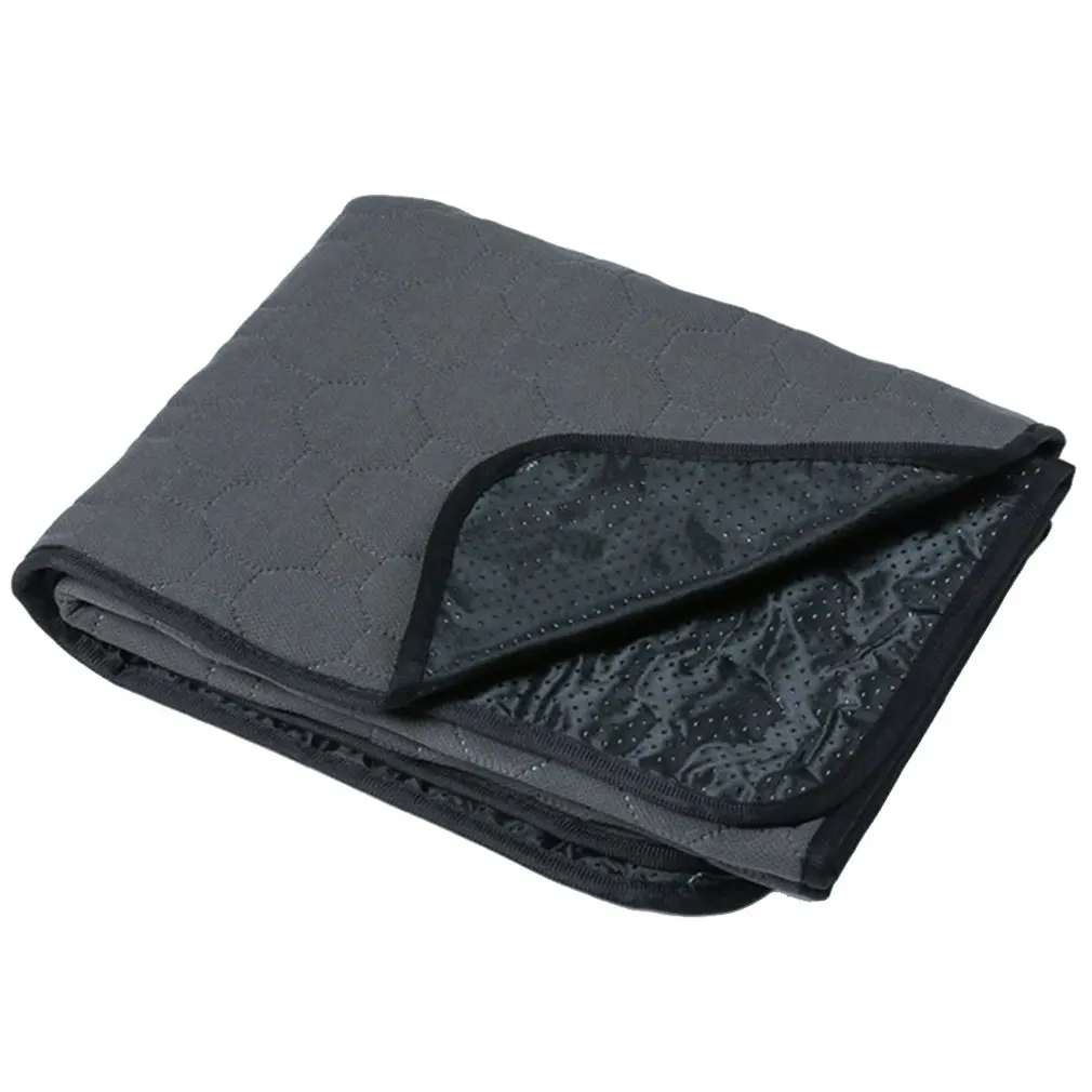 

Pet Cat Litter Mat EVA Double Layer Cat Litter Trapper Mat folding Waterproof Non-slip Pet Litter Mat