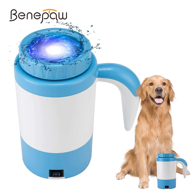 Benepaw Automatic Dog Paw Cleaner Electric Pet Feet Washer Portable USB