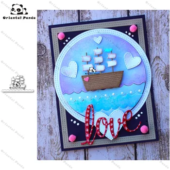 

New Dies 2020 High sailboat Metal Cutting Dies diy Dies photo album cutting dies Scrapbooking Stencil Die Cuts Card Making