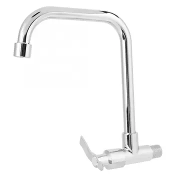

Household G1/2in Kitchen Water Faucet Single Cold Wall-Mounted Faucet Without Hose