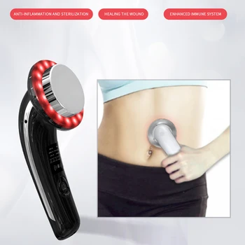 

6 in 1 Body Slimming Massager Ultrasound Anti Cellulite Face Skin Lifting Tool Galvanic Infrared Ultrasonic Wave Therapy