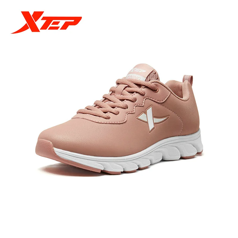Xtep Blade мужские и женские кроссовки для бега новые весенние кожаные легкие дышащие