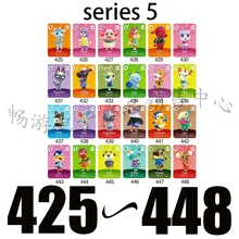 

(425~448) 24pcs/set La forêt des animaux Series 5 High New-Horizons NFC Mini Size Card Ntag215 chip for NS Switch Games