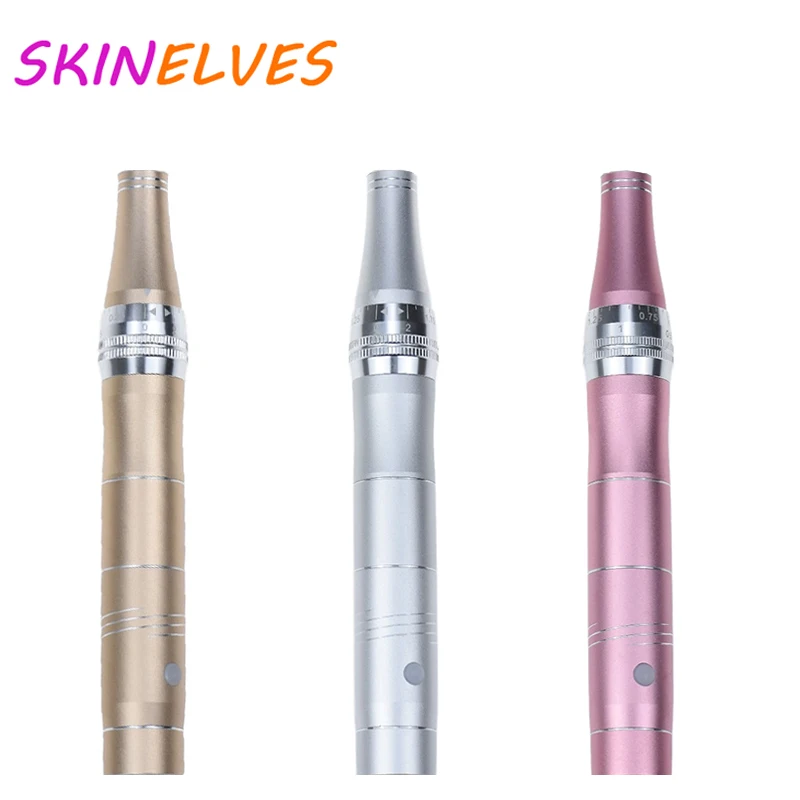 

SKINELVES Derma Pen Professional Wireless Microneedling Tattoo Needles Dr Derma Pen For Micro Needle Beauty Device