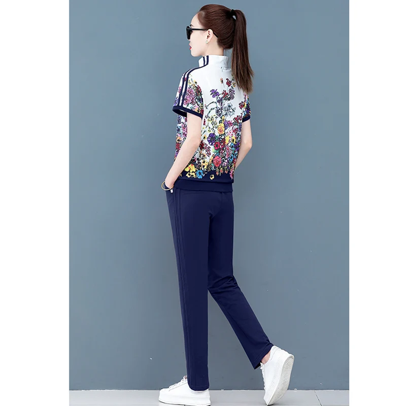 lounge sets 2021 Spring Zipper Cardigan Top and Trousers up and down Two-piece fashion Sweet Maiden long-sleeved Cardigan top Pants suit white co ord set