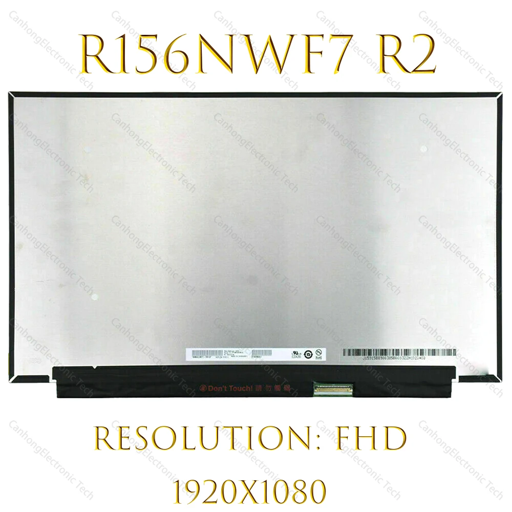 

For Lenovo Ideapad 5-15ARE05 3-15ITL6 3-15ALC6 81YQ 82H8 82KU 40pins 15.6" Laptop LCD Touch Screen NV156FHM-T07 Fit R156NWF7 R2